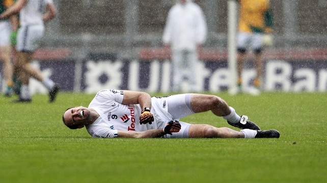 Dermot Earley is struggling with back problems