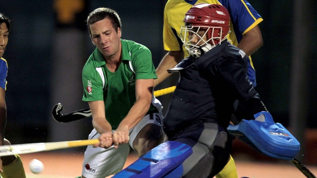 Peter Caruth got the golden goal for Ireland