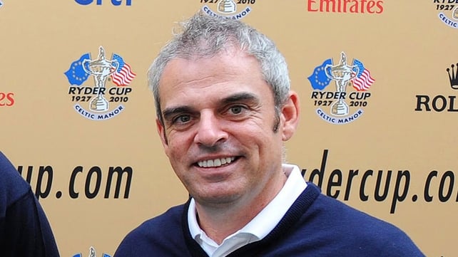 Paul McGinley captained Great Britain and Ireland to victory against Continental Europe in 2009