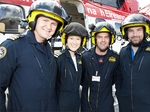 Pilot Lee Bennett, Captain Dara Fitzpatrick and Winch operators Neville Murphy and Keith Devaney