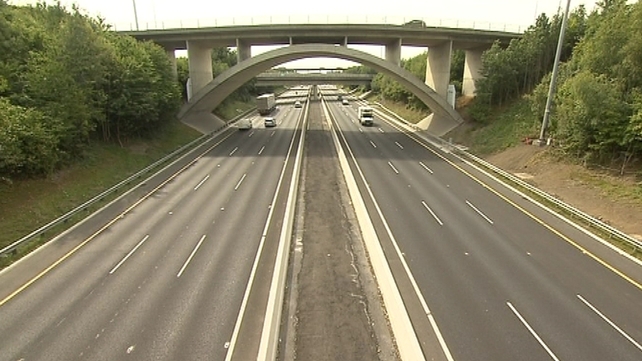 The car chase happened on the M50 The car chase happened on the M50