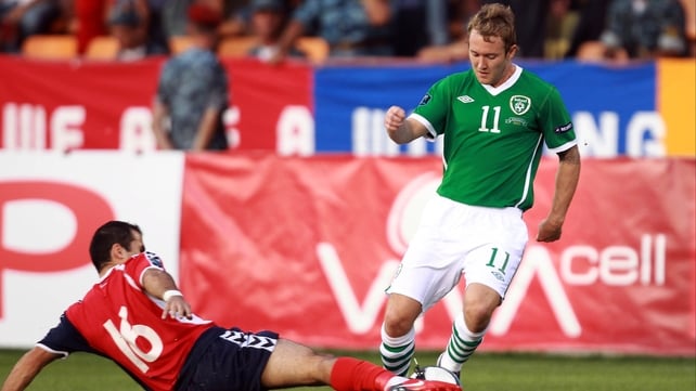 Aiden McGeady - The former Celtic midfielder wanted to stay on with the Ireland squad for the Italy clash