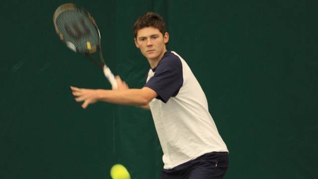 Sam Barry was one of two Irish players to progress to the second round