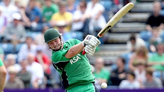 Ireland opening batsman Paul Stirling is more renowned for his work with the bat rather than his athleticism in the field