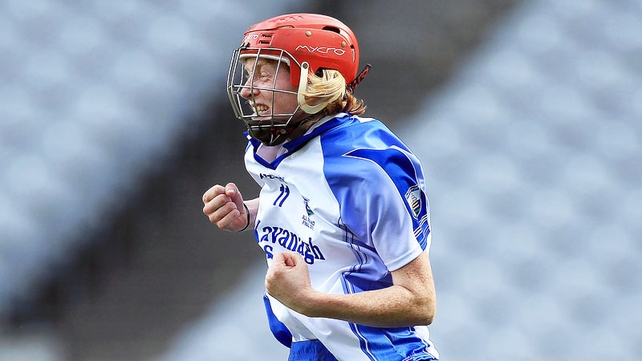 Grainne Kenneally of Waterford celebrates her goal at Croke Park