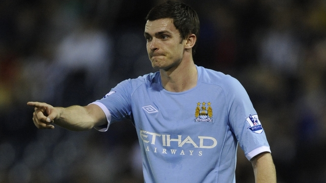 Adam Johnson scored to earn a point for Man City against the 'Old Lady' of Turin