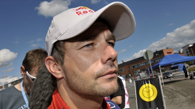 WRC championship leader Sebastian Loeb