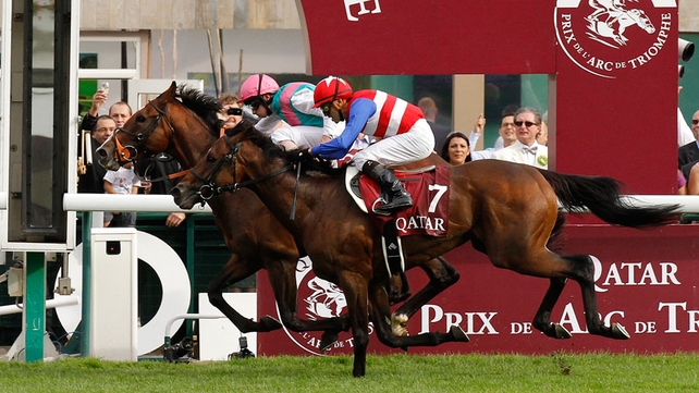 Japan's quest for Arc glory has resulted in three near misses, the most recent of which saw Nakayama Festa touched off by Workforce in the 2010 renewal of the race