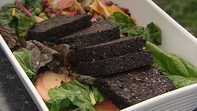Chard Stir-Fry with Black Pudding Chard Stir-Fry with Black Pudding