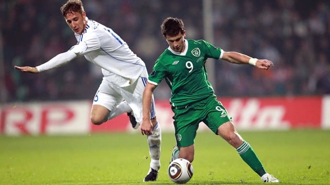 Shane Long was Ireland's most potent attacking threat in Zilina on a night when Robbie Keane's lack of first-team football was all too apparent