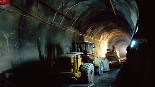 Switzerland - 57km tunnel beneath the Alps 