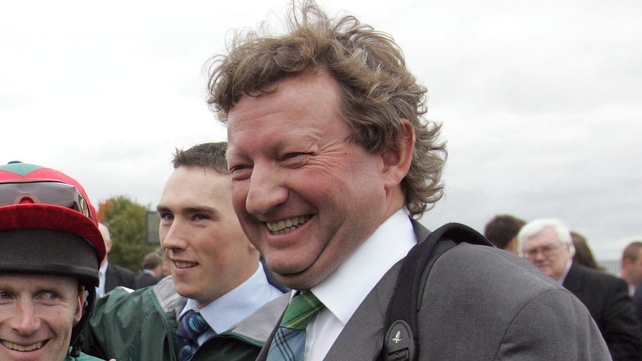 Trainer Mark Johnston was winning the Cesarewitch for the third time
