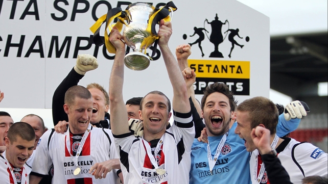 The League of Ireland has provided five of seven winners overall