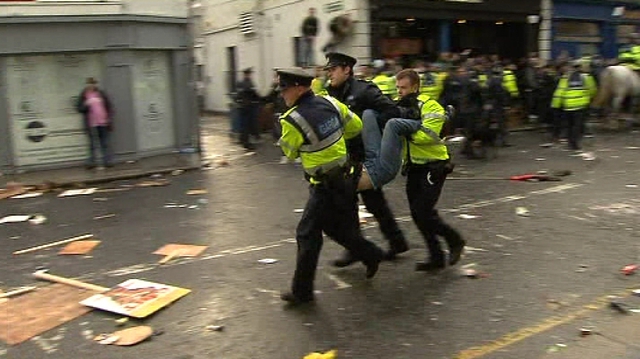 Dublin - Student leaders condemn clashes 