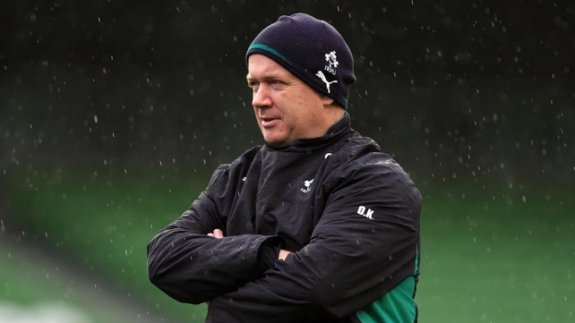 Declan Kidney: 'I'll put my hand up and say I didn't cover the avenue of what happens if it buckets down on Saturday'