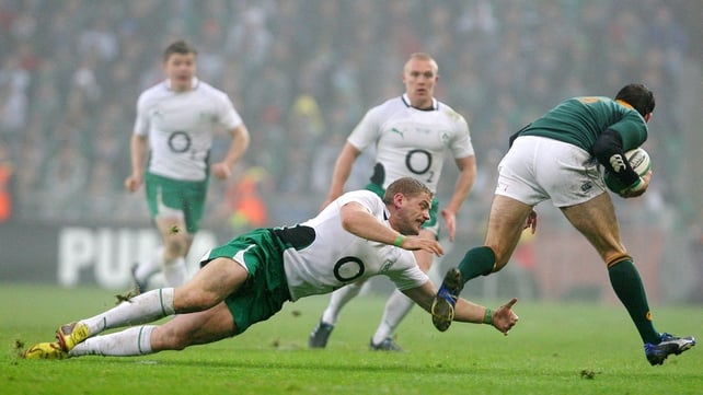 Ireland beat South Africa 15-10 in Croke Park in 2009