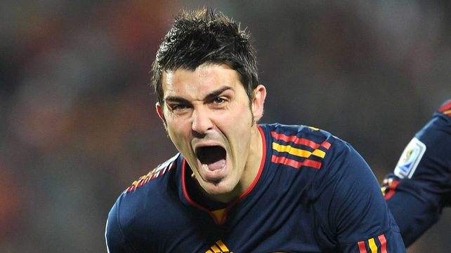 David Villa has been sidelined since breaking his leg against Al Sadd at the Club World Cup in December
