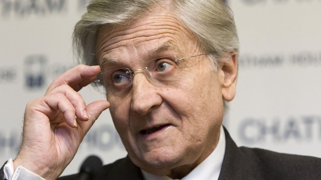 Former ECB chief Jean Claude Trichet before EU Committee on Economic and Monetary Affairs today Former ECB chief Jean Claude Trichet before EU Committee on Economic and Monetary Affairs today