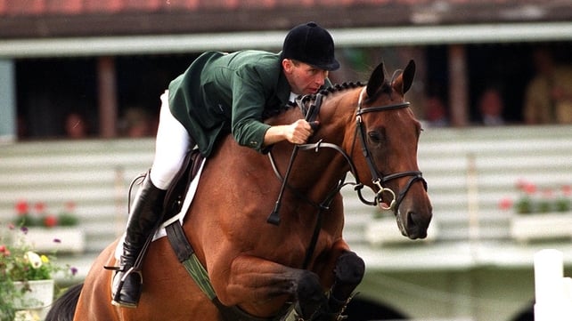 Dermott Lennon was an Irish winner on the second afternoon of the Dublin Horse Show