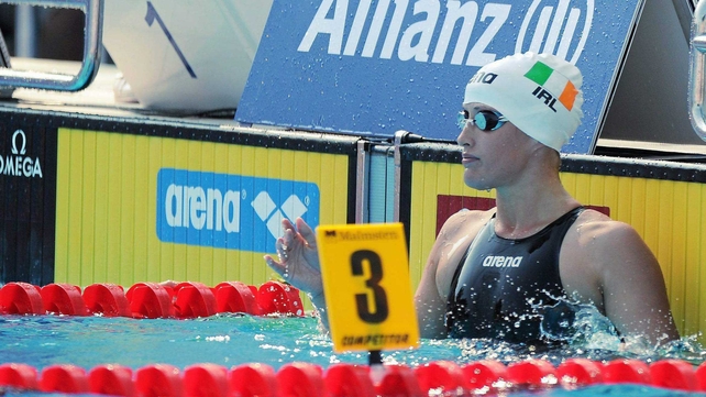 Melanie Nocher will attempt to swim the Olympic standard time on Sunday in the 200m backstroke