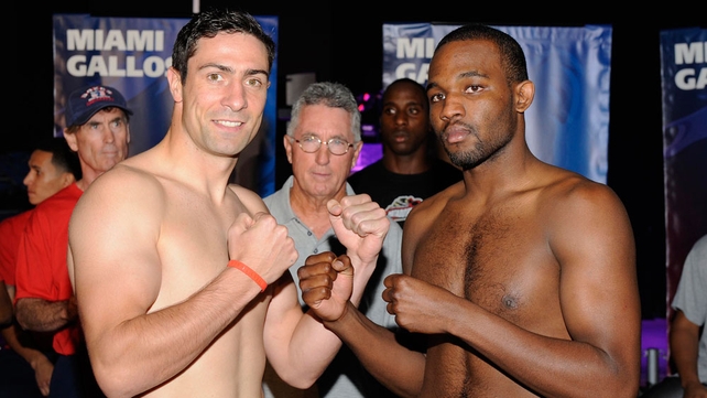 Ken Egan and Anthony Dorian, against whom the Irish fighter was cut