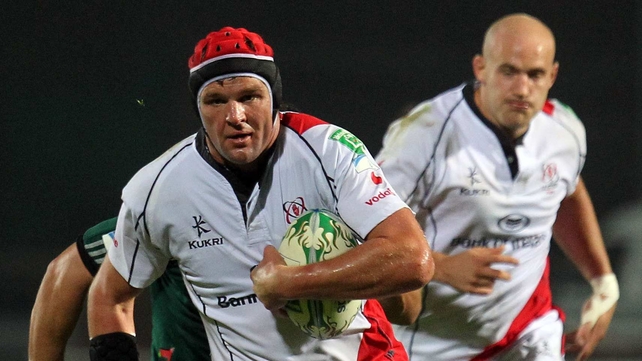 Johann Muller has 50 caps for Ulster