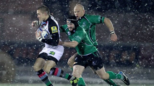 Connacht's maiden Heineken Cup win ended Harlequins quarter-final hopes last season