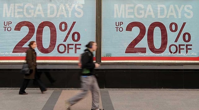A rise in seasonal spending during the January sales helped boost consumer sentiment A rise in seasonal spending during the January sales helped boost consumer sentiment
