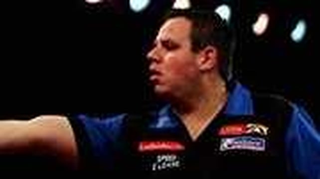 Adrian Lewis held off a a battling Gary Anderson at the Alexandra Palace