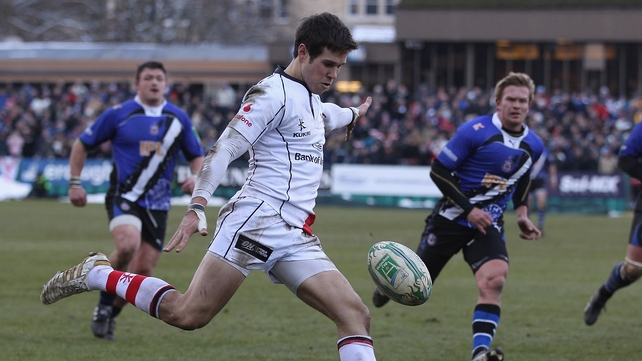 Adam D'Arcy was the hero for the Ulstermen