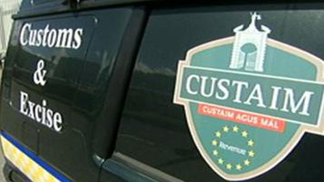 The man was arrested in a joint operation between customs officers and gardaí The man was arrested in a joint operation between customs officers and gardaí