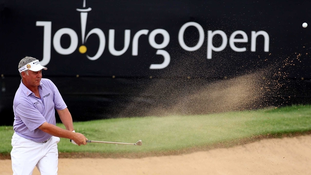 Darren Clarke is under par after his closing birdie run