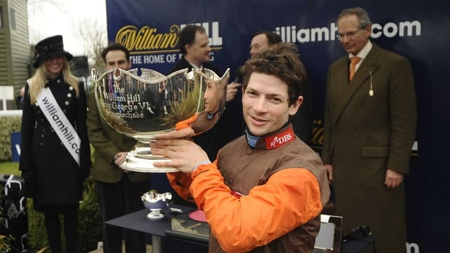 Sam Waley-Cohen celebrates a changing of the guard at Kempton