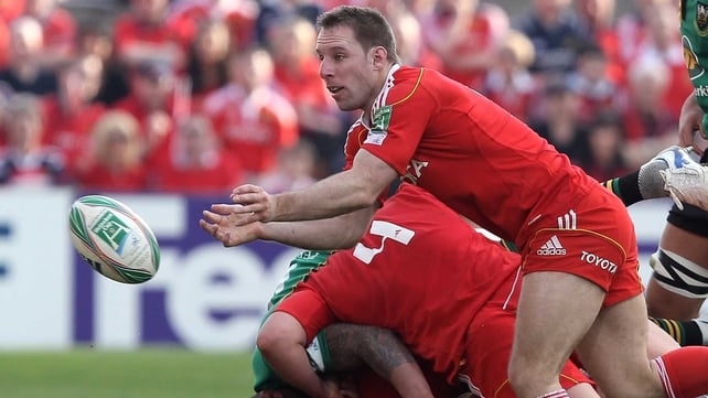 Tomás O'Leary: in Munster starting lineup