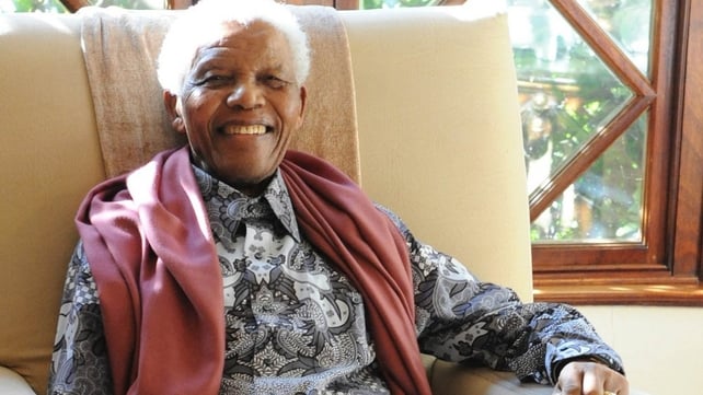 Nelson Mandela was admitted to hospital shortly before midnight last night Nelson Mandela was admitted to hospital shortly before midnight last night