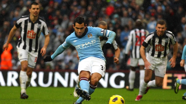 Carlos Tevez - Scored 20 goals in the Barclays Premier League last season