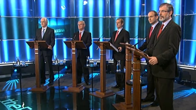 Debate - Five leaders took part Debate - Five leaders took part