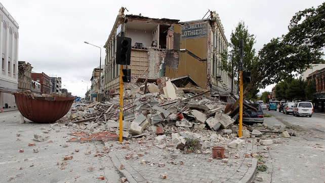 nz quake photos