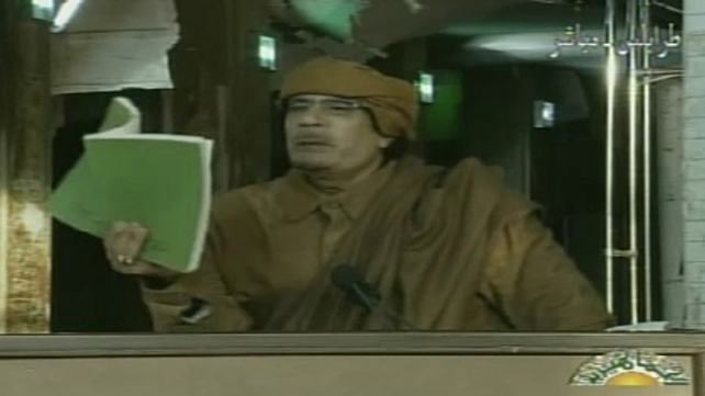 Muammar Gaddafi - 'We Libyans have resisted the United States and Britain in the past. We will not surrender.' Muammar Gaddafi - 'We Libyans have resisted the United States and Britain in the past. We will not surrender.'
