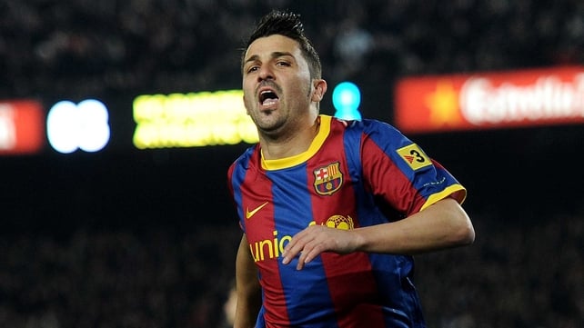David Villa has been out of the Barcelona starting line-up recently