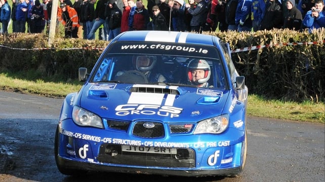 Tim McNulty - Subaru Impreza driver was top seed today