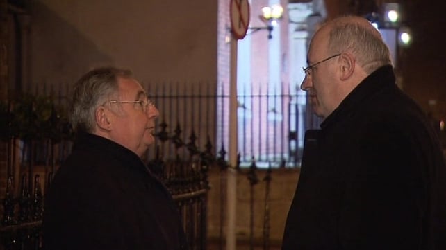 Pat Rabbitte & Phil Hogan - Talks resumed today Pat Rabbitte & Phil Hogan - Talks resumed today