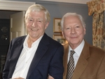 Gay Byrne with Sir Michael Parkinson