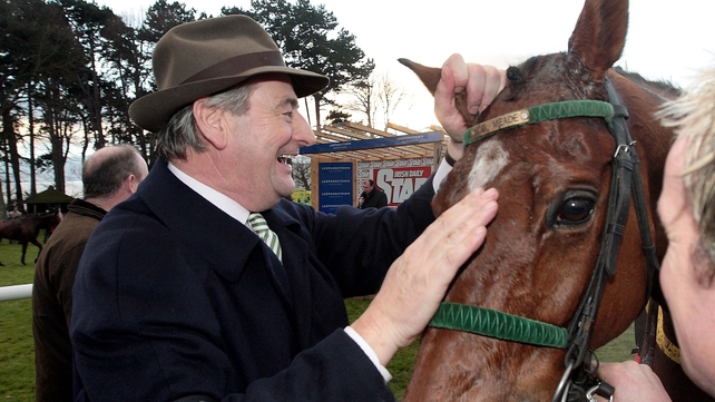 Noel Meade received a welcome fillip ahead of the busy Christmas period with three winners at Navan