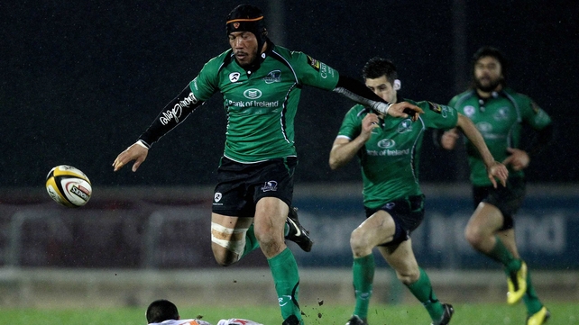 Connacht forward Ray Ofisa