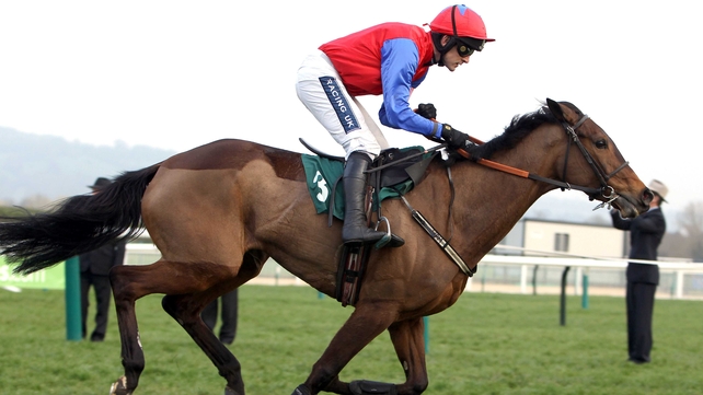 Quevega and Ruby Walsh - the result was never in doubt once the duo took up the running