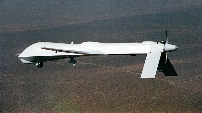 An unmanned drone was shot down over Israel An unmanned drone was shot down over Israel