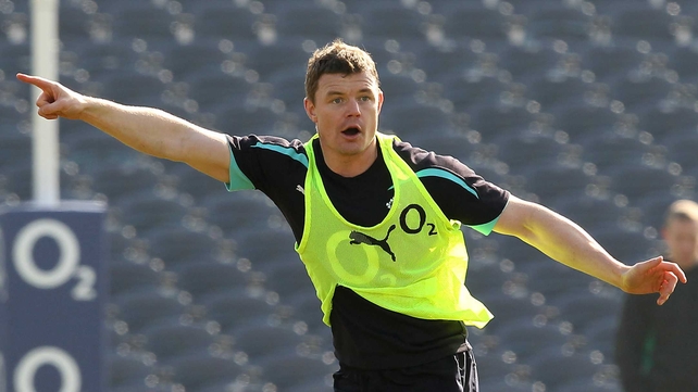 Brian O'Driscoll: must put pressure on England in the centre