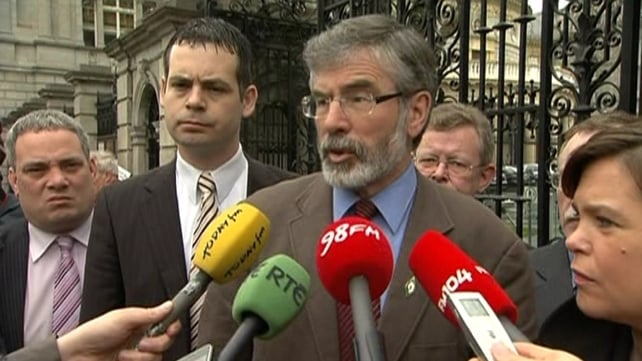 Support for Sinn Féin currently stands at 18% Support for Sinn Féin currently stands at 18%