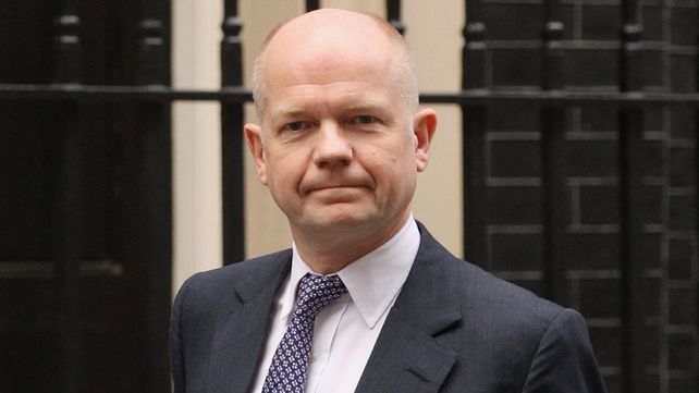William Hague said Britain was not ruling anything out William Hague said Britain was not ruling anything out